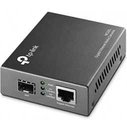 TP-Link MC220L  Convertidor de medios de fibra Gigabit SFP a RJ45