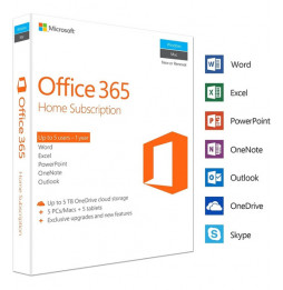Licencia Microsoft Office 365  5 Dispositivos