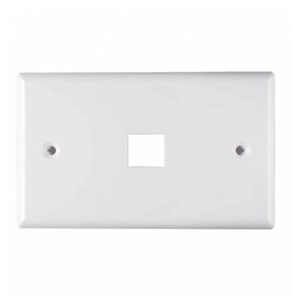 Faceplate Wireplus 1 Toma Blanco