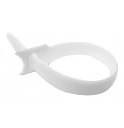 Cinta Velcro Blanco 20cm (1 Unidad)