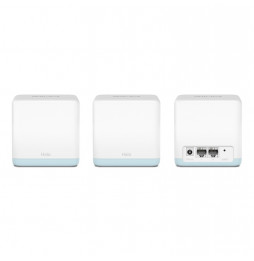 Router Inalambrico Wi-Fi Mesh Doble Banda AC1300 Mercusys Halo H30G (3 Unidades)