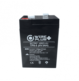 Bateria 6v 5ah  Wireplus +