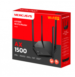 Mercusys Mr60x Router Inal. Wifi6 Gigabit Ax1500 4 antenas